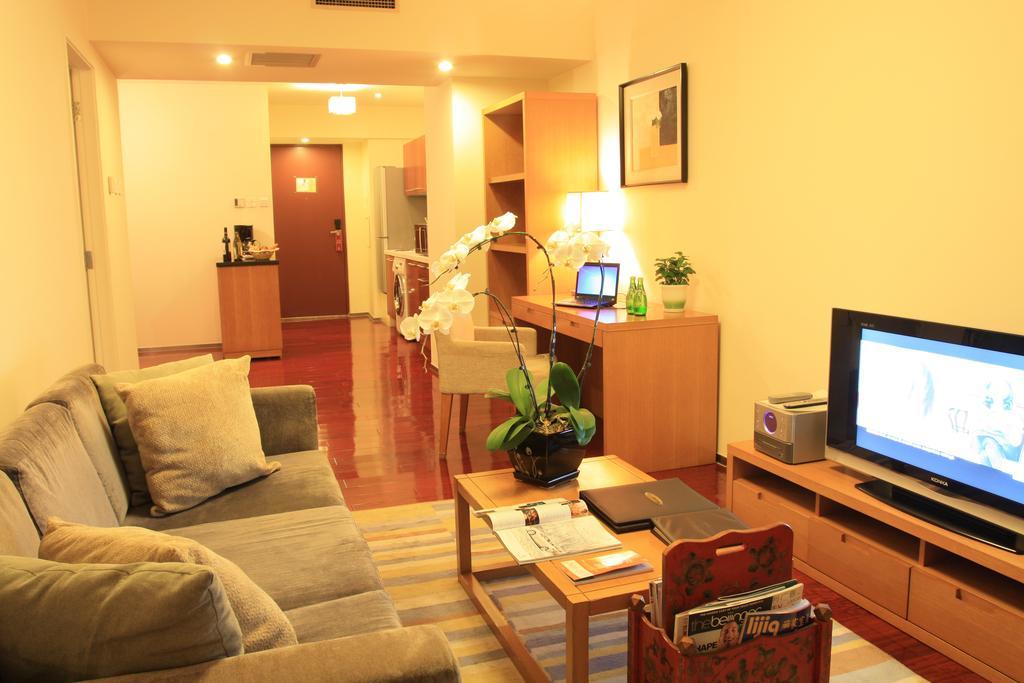 Oak Chateau Beijing Pequim Exterior foto