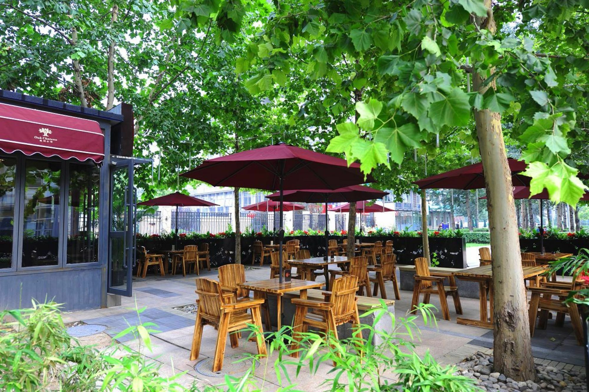 Oak Chateau Beijing Pequim Exterior foto